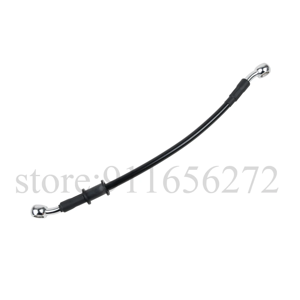 Kısa 27 34 40MM motosiklet hidrolik fren hortumu hattı kablo 10mm Banjo Suzuki Yamaha honda boru hattı örgülü yağ hortumu