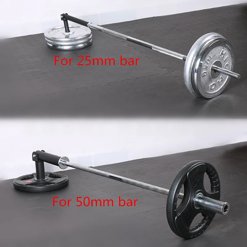 Barbell Bar Heavy-Duty Steel Back Muscle Training Workout Home Gym Sport Exercise Equipment T Bar Row Landmine Attachment