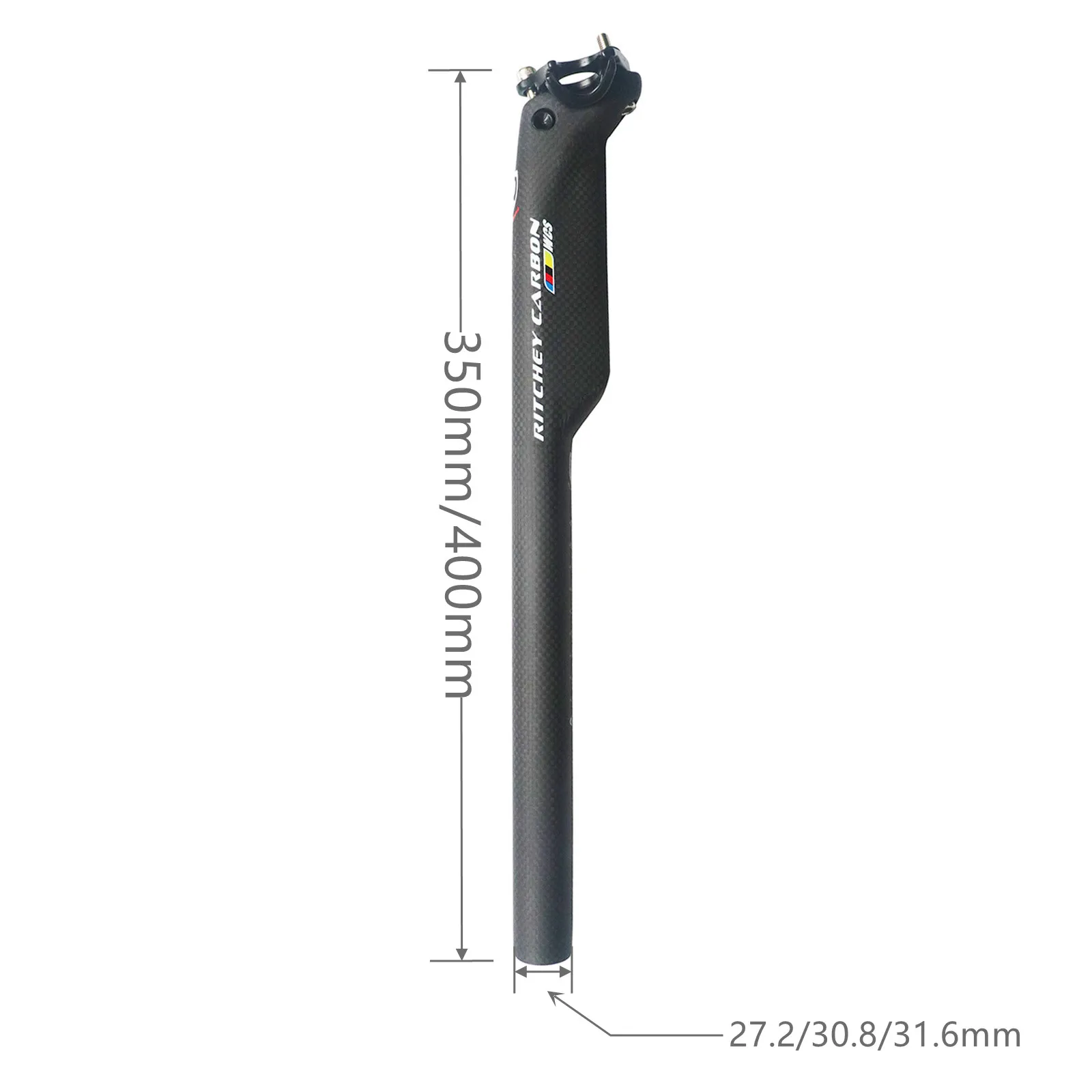2026 Hochfeste Carbonfaser-Sattelstütze für Rennräder – Carbon-Sattelstütze, Sattelrohr – Detail 1