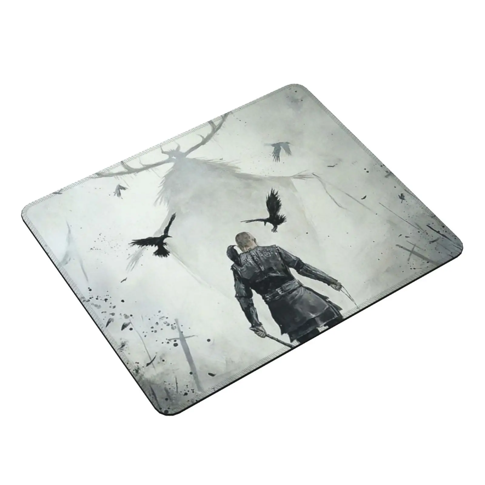 Vikings "ragnar lodbrok" mouse pad impressão diy vikings ragnar lodbrok masculino guerra filme série de batalha tv