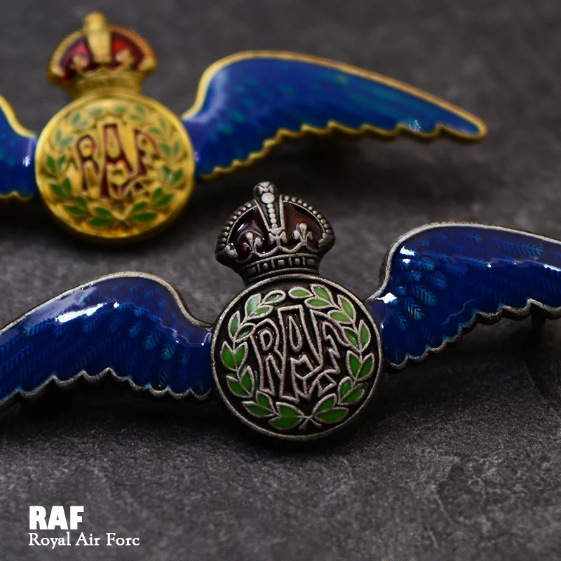 1PC United Kingdom Badges UK British Empire RAF Royal Air Force Pilot Medals Souvenir Gifts