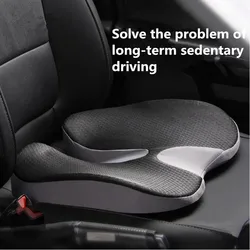 Cushion Non-Slip Orthopedic Memory Foam Coccyx Cushion for Tailbone Sciatica back Pain relief Comfort Office Chair Car Seat