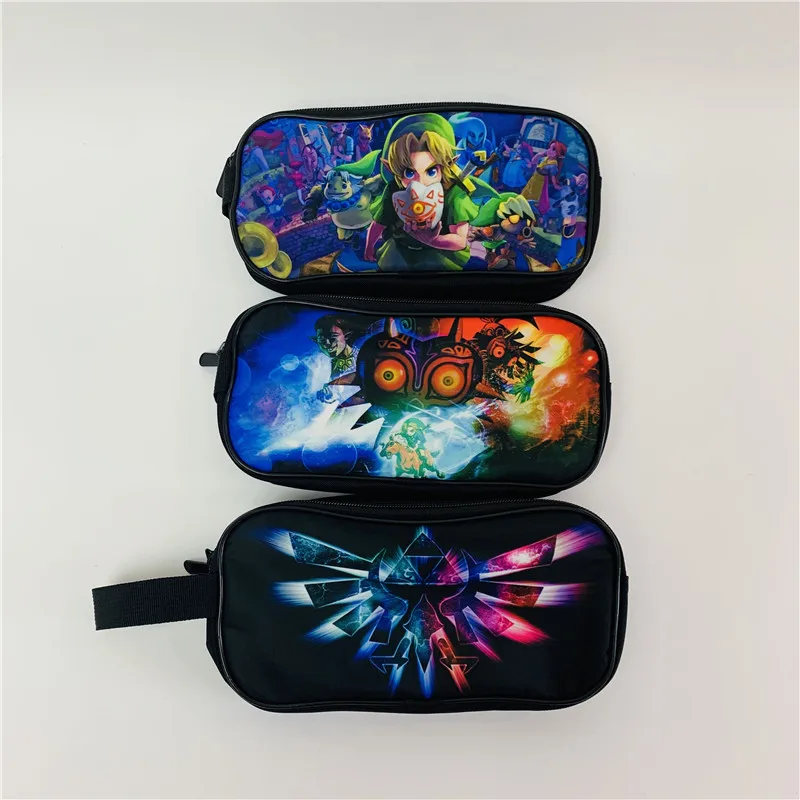 IVYYE Zelda Link Fashion Anime Customized Cosmetics Bags School Cartoon Pencil Case Storage Pen Bag Stationery Gifts