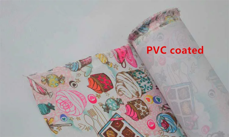 Floral Cartoon 210D PVC Wasserdichte Stoff Polster Oxford Polyester Stoff Wasserdicht Tabelle Zelt Tasche, Vorhang Möbel tuch – Detail 2