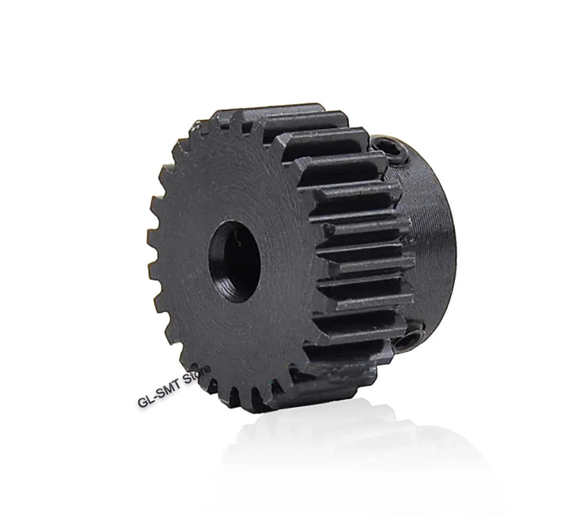 1Pcs 1 Module Spur Gear Motor Gear 1M 20T-29T 45# Steel Blackening Mechanical Transmission Gear Bore 4/5/6/6.35/7/8/10-15mm