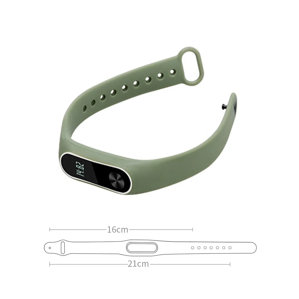 For Mi Band 2 Strap Bracelet Accessories Pulseira Miband 2 Replacement Silicone Wrist strap for Xiaomi Mi Band 2 Strap