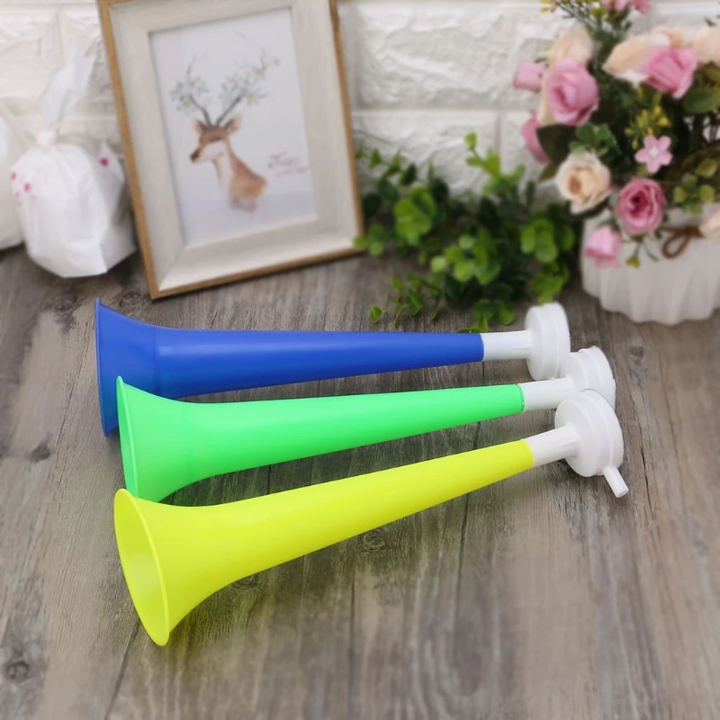 1pc Cheer Plastic Horn Football Game Fans Cheerleading Props Vuvuzela Kid Trumpet Wholesale Dropshipping