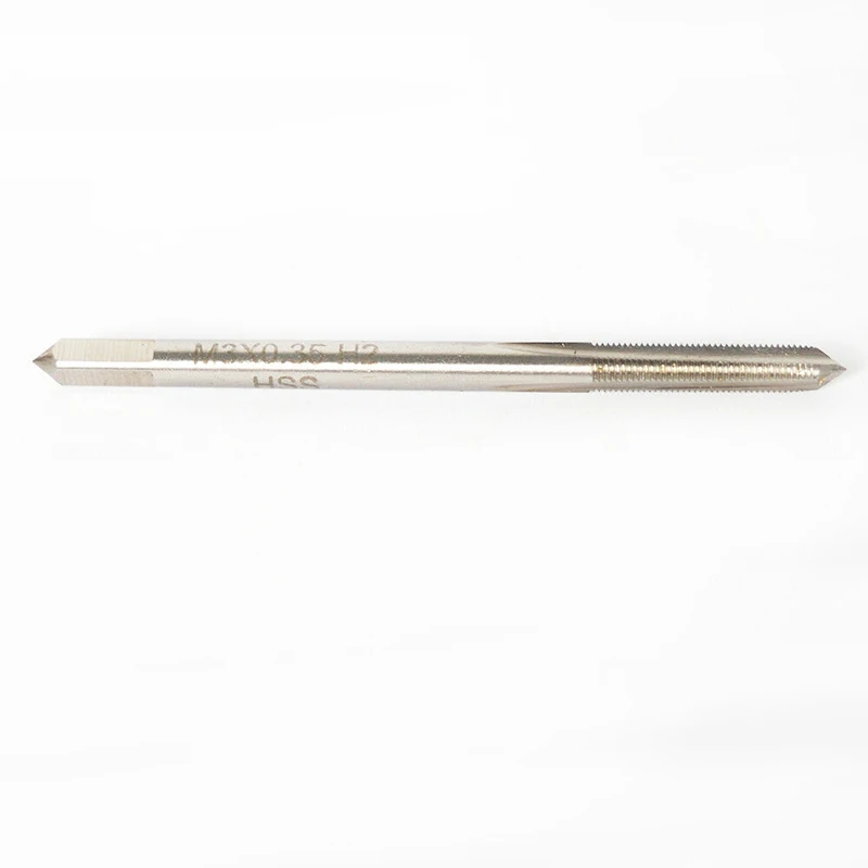 Máquina de grifo con revestimiento superduro M3 * 0,35, procesamiento de grifo de acero inoxidable M3