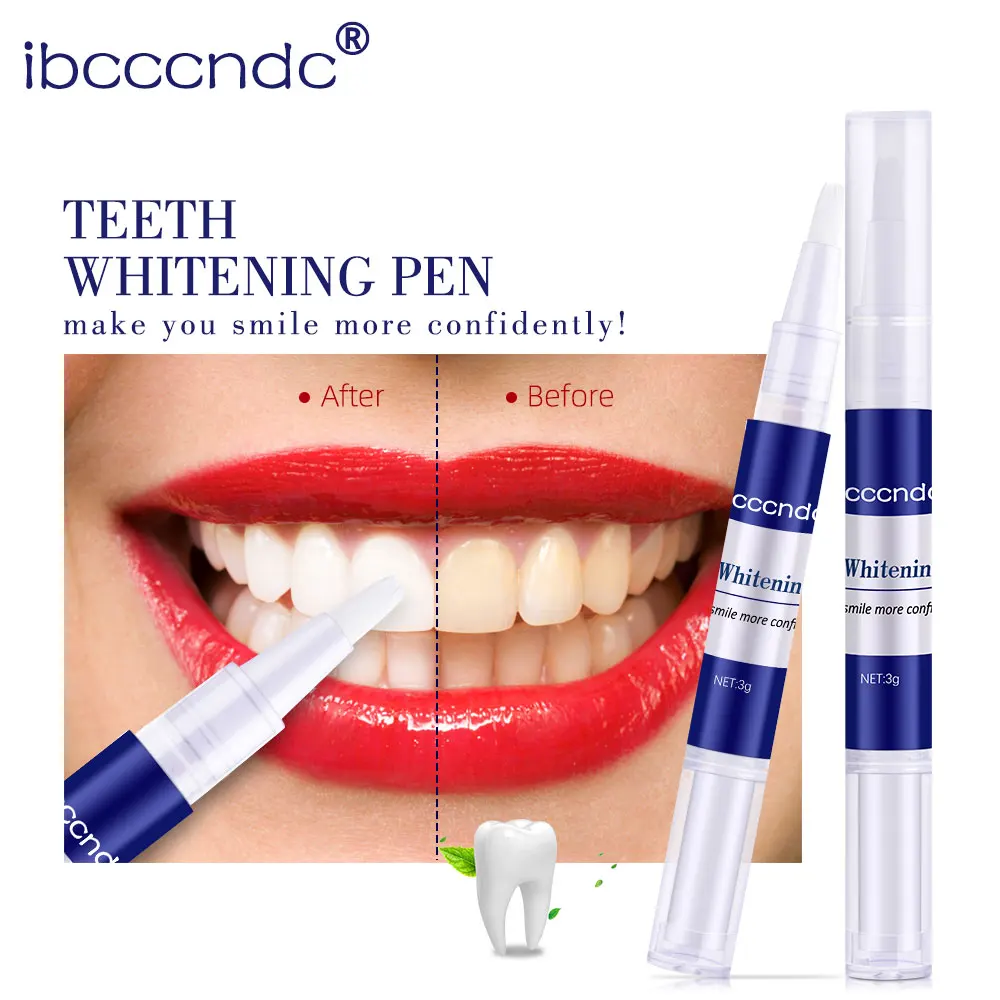 1 Piece Portable Teeth Whitening Gel Pen Tooth Cleaning Bleaching BrushTeeth Bright White Pens Dental Tool Oral Care