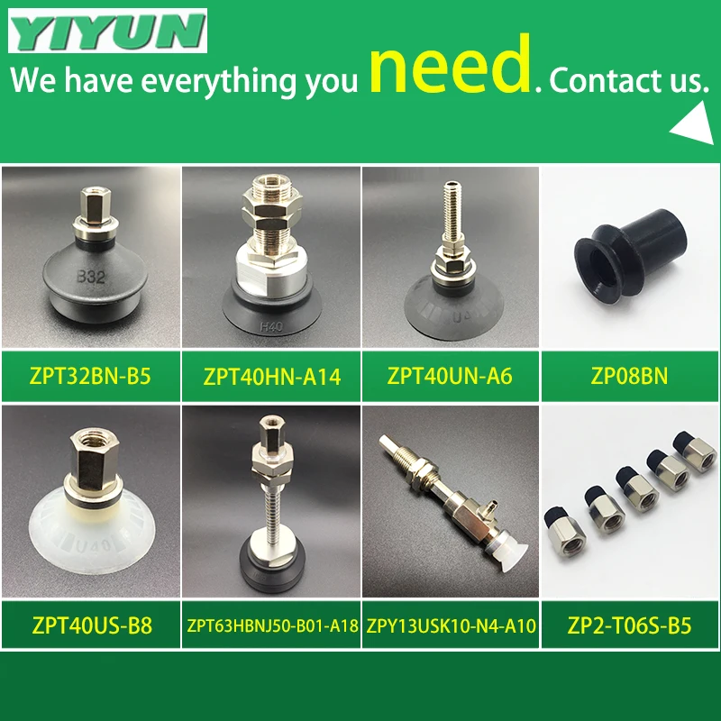 

YIYUN Vertical Vacuum Entry sucking disc ZPR10CNJ50-06-A10 ZPR20CNJ10-06-A10 ZPR20CNJ20-06-A10 ZPR20CNJ30-06-A10 ZPT series
