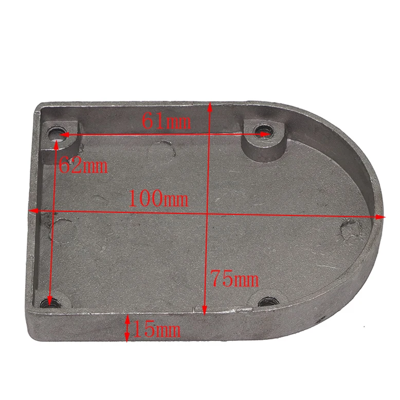 Motorcycle two-stroke 48cc (F50) gasoline engine 4-hole cover hole gasket