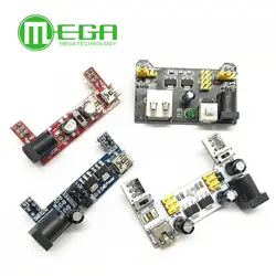 1pcs MB102 Mini USB Interface Breadboard Power Supply Module MB-102 Module For Arduino White DC 7-12V 2 Channel Board