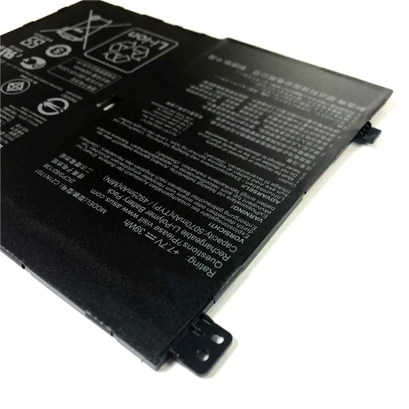 Onevan 7.7V 39wh Nieuwe C21n1701 Batterij Voor Asus Vivoboek S460ua S460u K406ua S406UA-BM360T S406UA-BM146T S406UA-BM148T C21pqc5