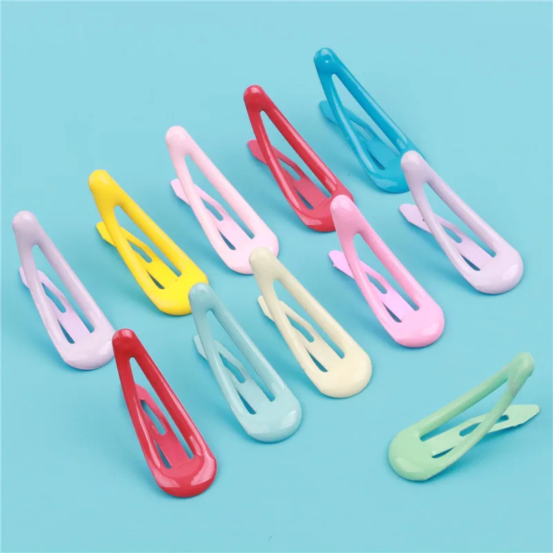 12/24pcs 3cm Mini BB Hairpin Hair Clip Pins Baby Cute Snap Hair Clips Metal Barrettes Girls Children Hair Styling Accessories