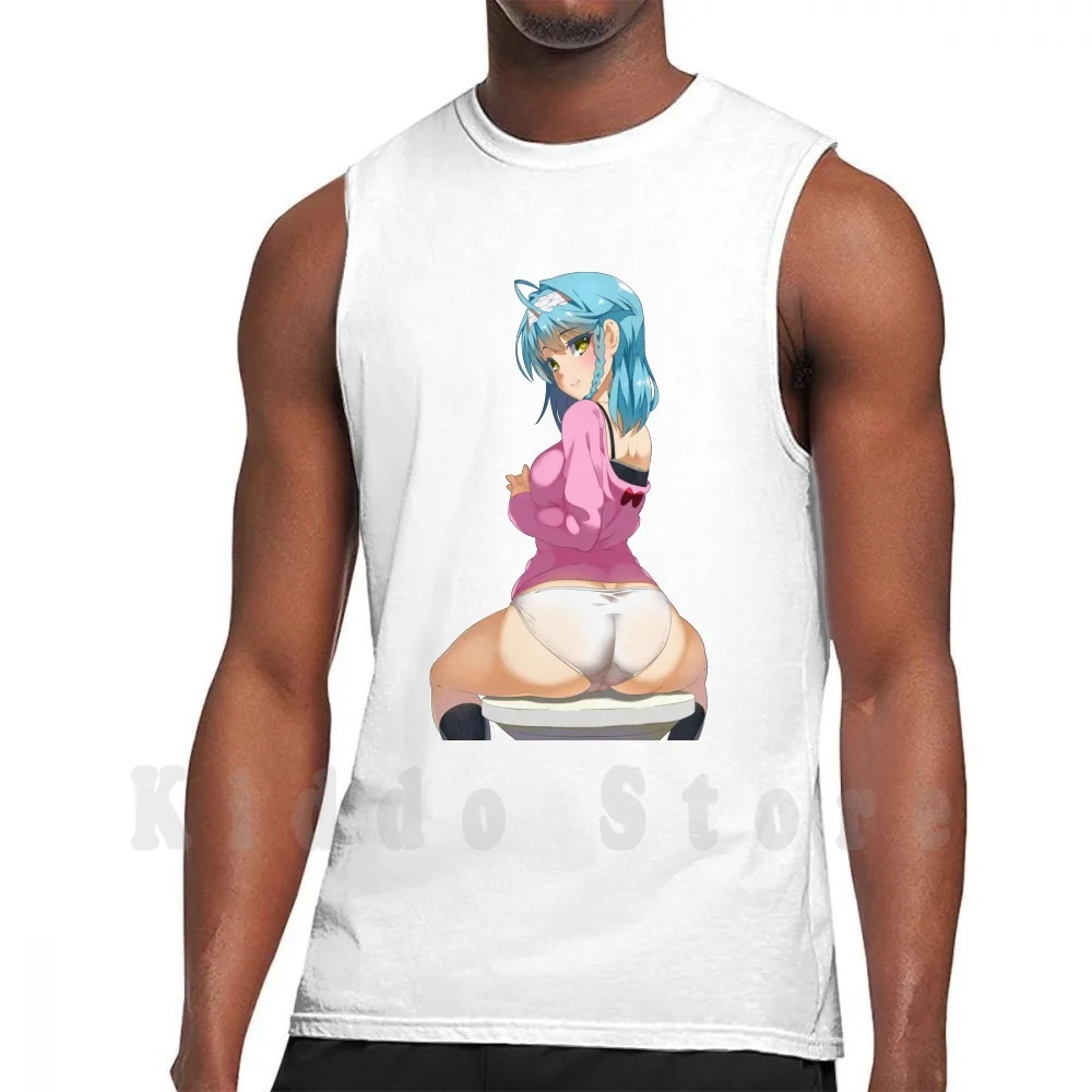 Lewd Anime Girl-Ecchi / Hentai Babe # 67-Shinmai Maou No-Nonaka Yuki Tank Tops Vest 100% Cotton High Quality First First