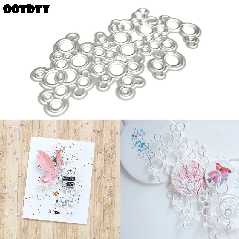 Circle Geometric Metal Cutting Dies Stencil Scrapbooking Album Stamp Paper Card Embossing Decor New for 2020