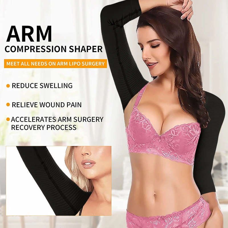 Women Shapewear Arm Shaper Back Shoulder Corrector Humpback Prevent Arm Control Correct Posture Slimming Underwear Body Shaper - view 3