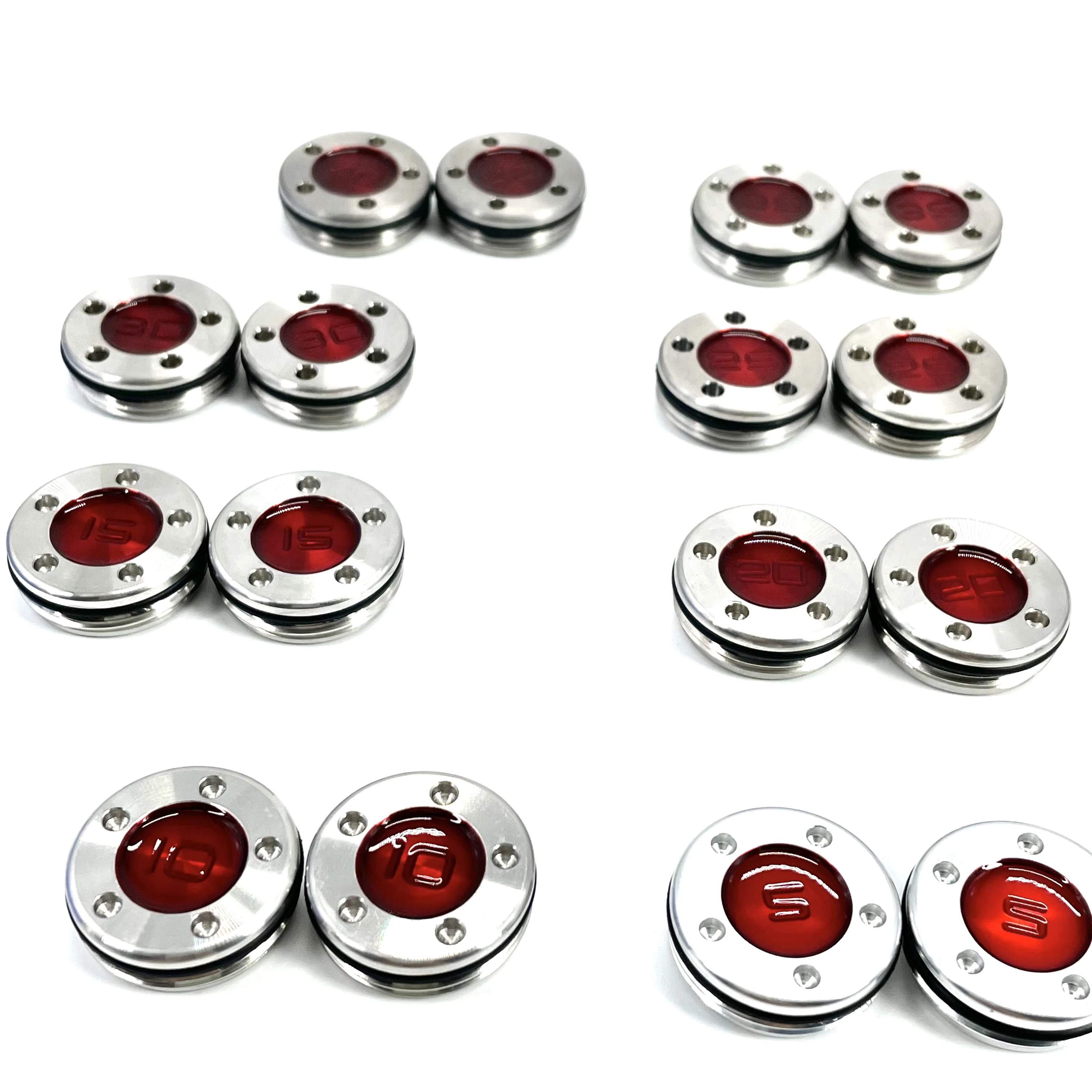Golf 5g/10g/15g/20g/25g/30g/35g/40g Choice Weight Golf Custom Putter Screws Weights Compatible with Scotty Cameron