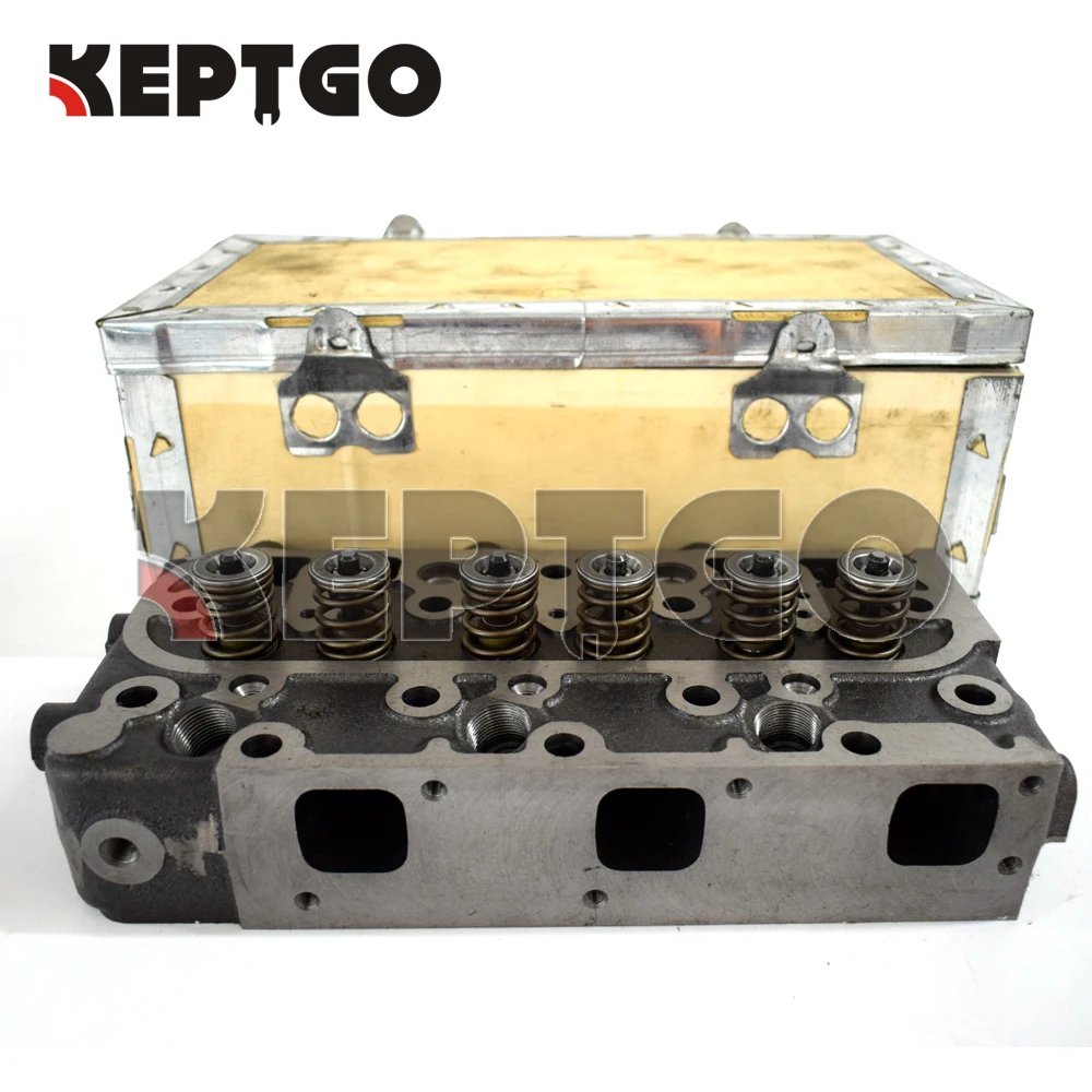 

New For Kubota D1005 Complete Cylinder Head with valves