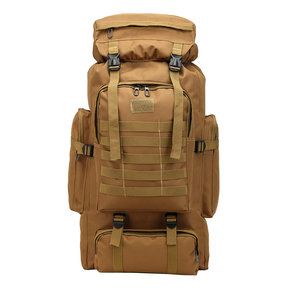 Large Capacity Tactical Military Backpack, Army Bag, Outdoor Hiking Camping Backpack, Molle Travel Bag, 70L