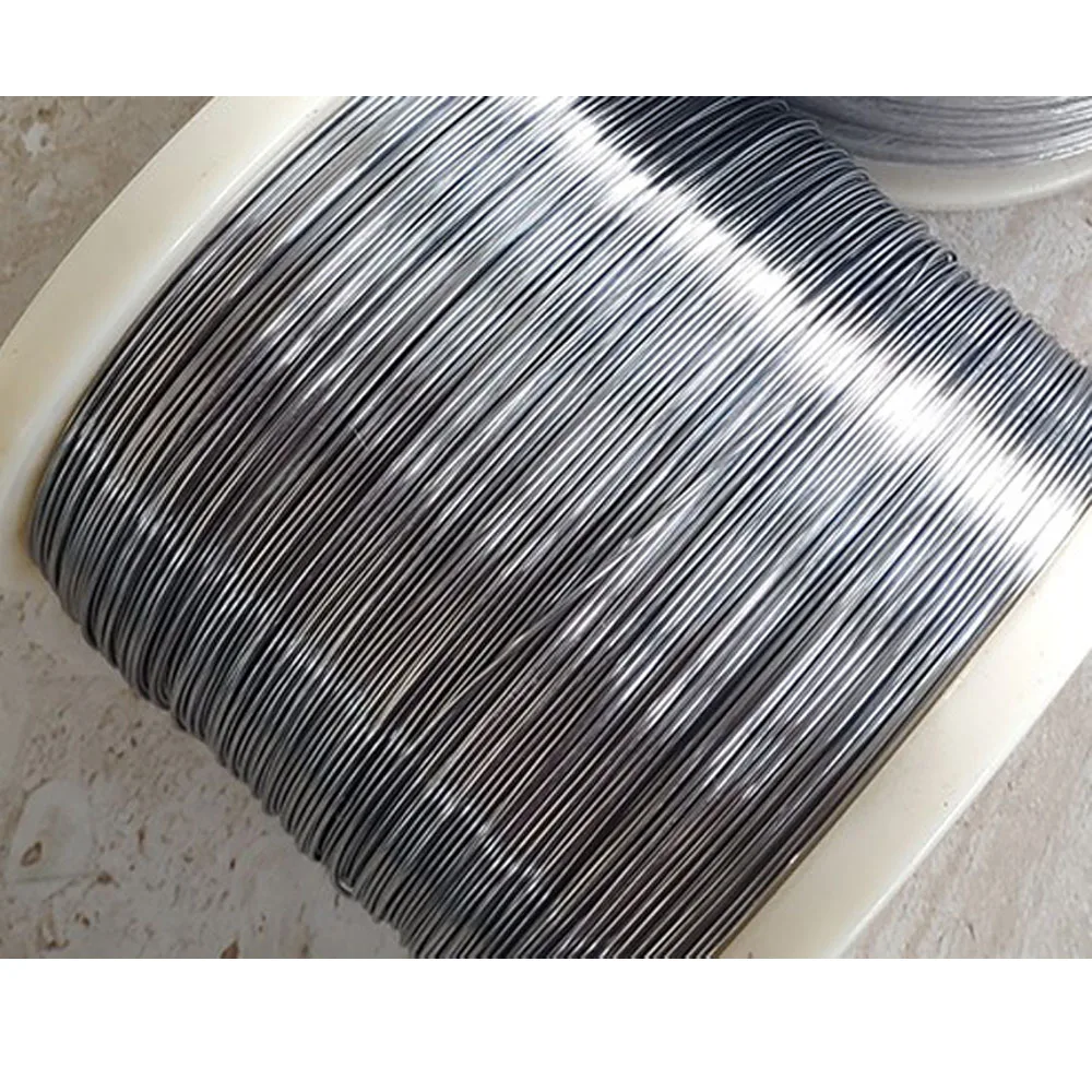 stainless steel single strand soft wire  0.3 0.4 0.5 0.6 0.8mm orchard fence tying wire