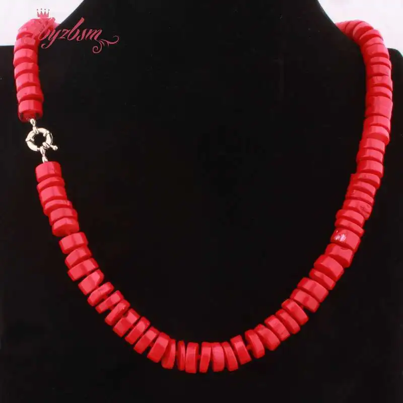 JOWomen-Collier Ras du Cou en Perles Naturelles Rouges, Taille Réglable, 17 Pouces, Livraison Gratuite