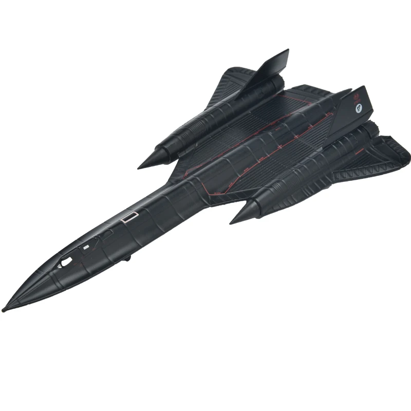 1: 200 American reconnaissance plane Blackbird SR-71 simulated alloy fighter aircraft model