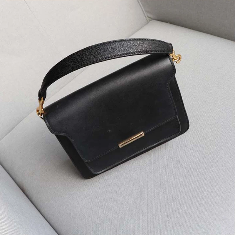 TINBERON new 2.7CM Lychee Pattern HandBag Shoulder Strap Fashion Solid Color Leather Short Bag Strap Underarm Bag Accessorie