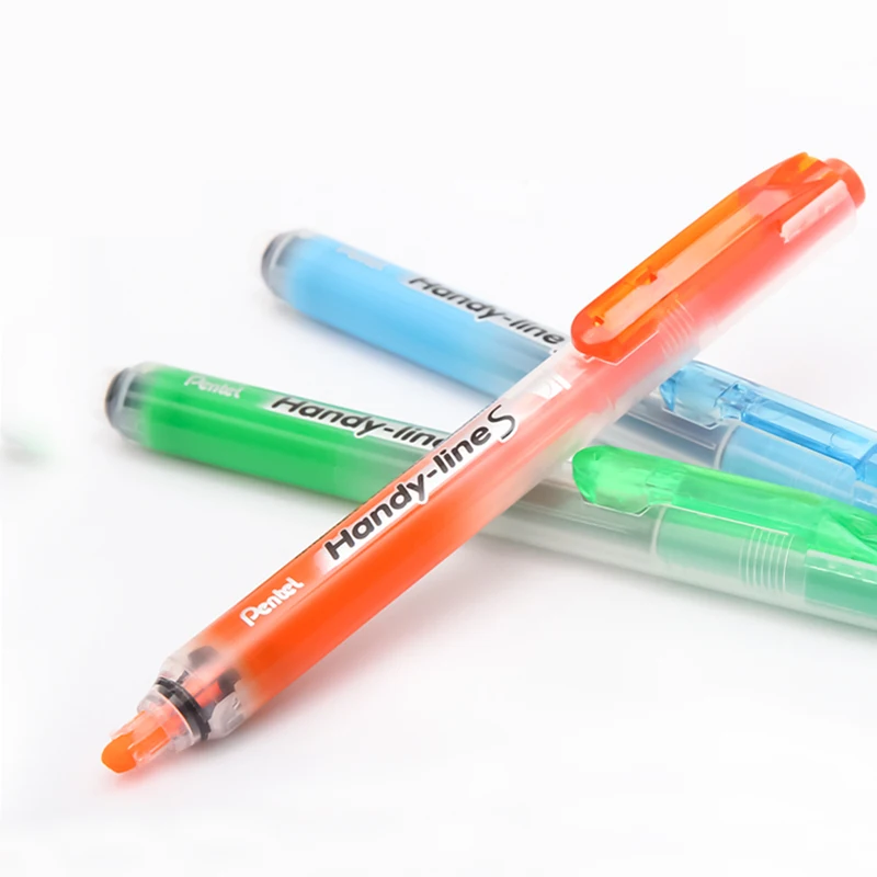 1pcs Pentel SXS15 LifeMaster Pentel Handy Line S Highligter Marker Retractable Refillable