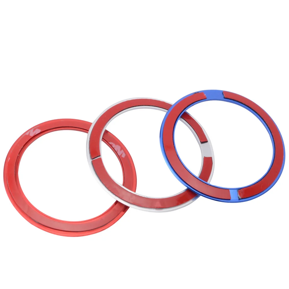 Car Styling Steering Wheel Decorative Circle Ring For BMW F30 F31 F01 F02 F10 F15 F34 F85 F48 F82 F34 F45 F20 F16 F07 F25 F46