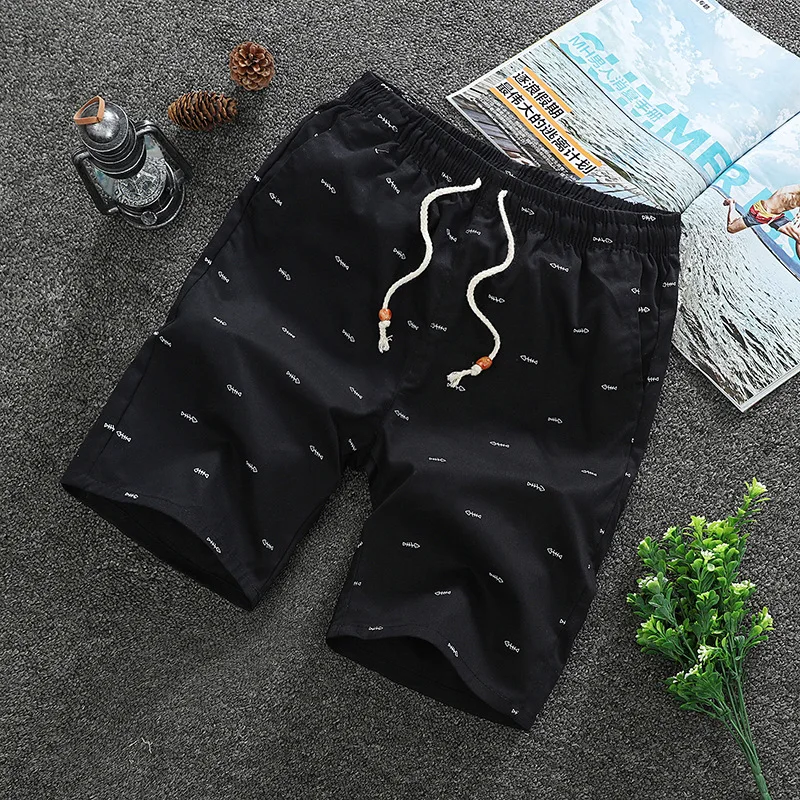 2023 Summer Outdoor New Breathable Casual Beach Shorts Loose  Fashion Exercise Gym Running Shorts Men Cotton Streetwear Jogger