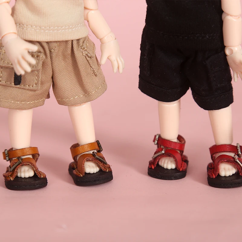 HOUZIWA Nette OB11 Schuhe Sandalen BJD Puppe Schuhe Für OB11 Puppe