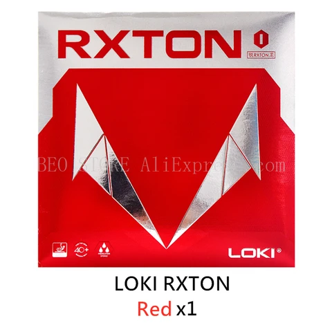 1 шт. LOKI RXTON 1 резиновая накладка для настольного тенниса, полулипкая, быстрая атака, оригинальная губка WANG HAO LOKI для пинг-понга