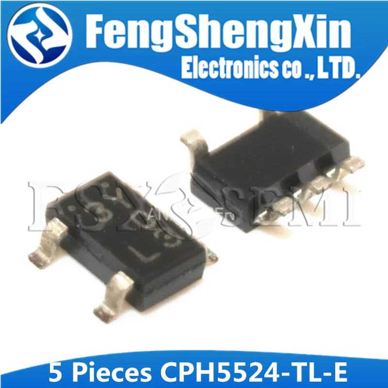 5PCS CPH5524-TL-E SOT23-5 CPH5524 50V 3A SOT CPH5 CPH5524-TL 5524 SOT23  Bipolar Transistor