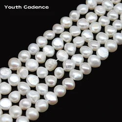 100% Natural White Freshwater Baroque Pearls Beads Irregular Pearl Beads For Jewelry Making DIY Earrings Bracelet Necklace