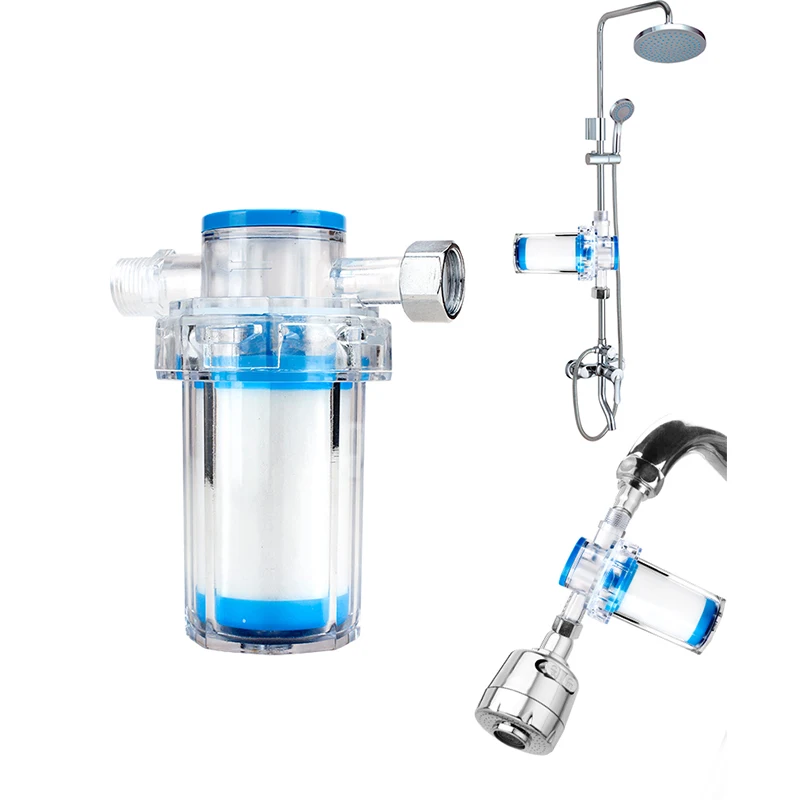 Pre-Filter เปิดใช้งานคาร์บอนกรองครัวเรือนขนาดเล็ก PP ผ้าฝ้ายกรองฝักบัวเครื่องทำน้ำอุ่นเครื่องซักผ้าก๊อกน้ำห้องครัว