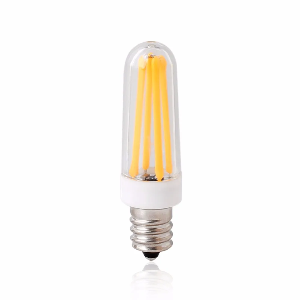 Ampoule épis de maïs en cristal de Silicone, Mini lampe à Filament, haute puissance, éclairage de bougie, 4W 8W 9W E12 E14, 220V 110V