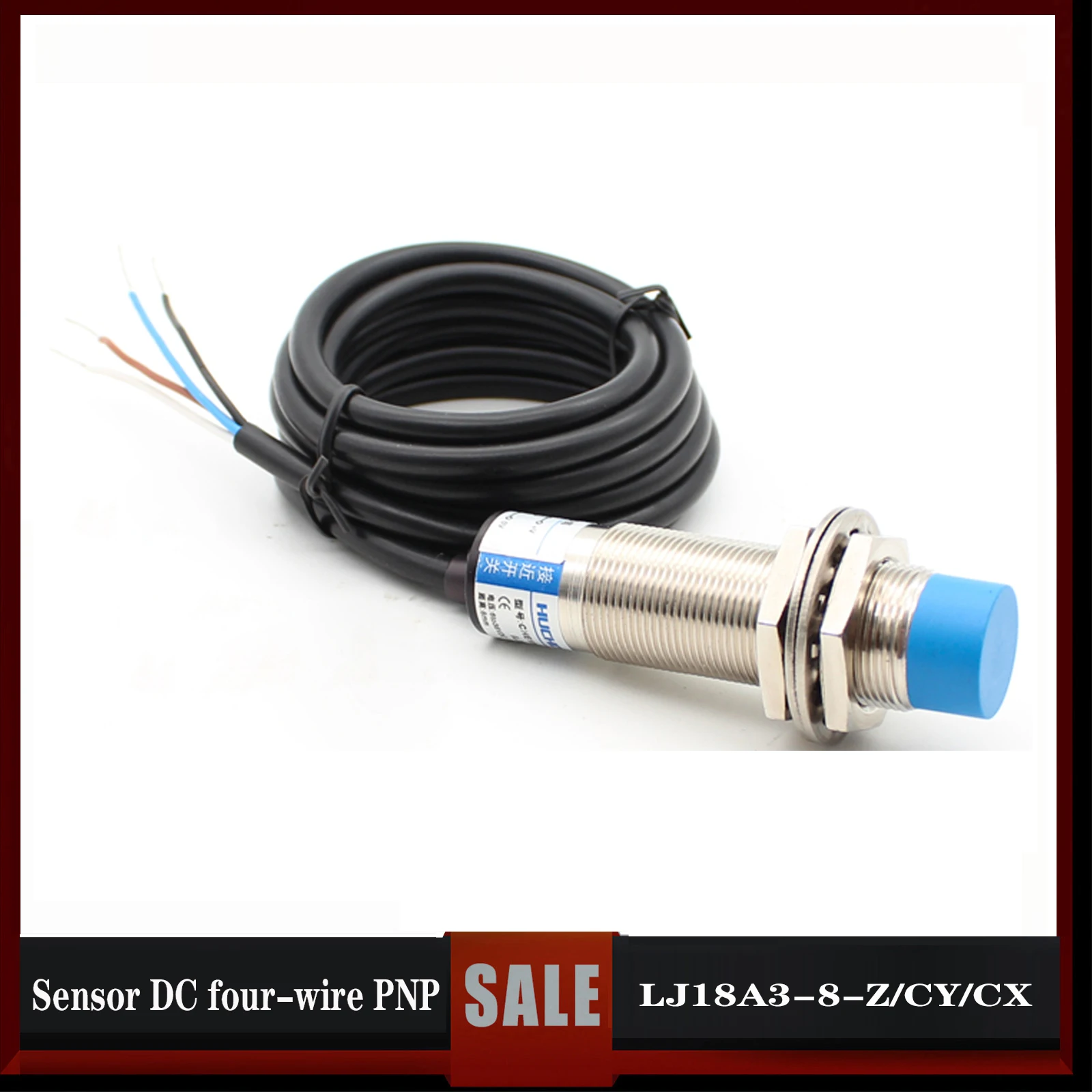 

Sensor Metal Sensor Proximity Switch Lj18a3-8-z/cy/cx Dc Four-wire Pnp/npn One Open And One Closed