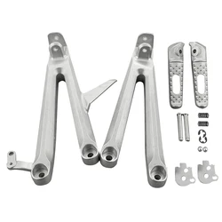 Motorbike Rear Passenger Rear Foot Pegs Footrest Brackets for Honda CBR1000RR CBR 1000RR 2004 2005 2006 2007 Aluminum Alloy