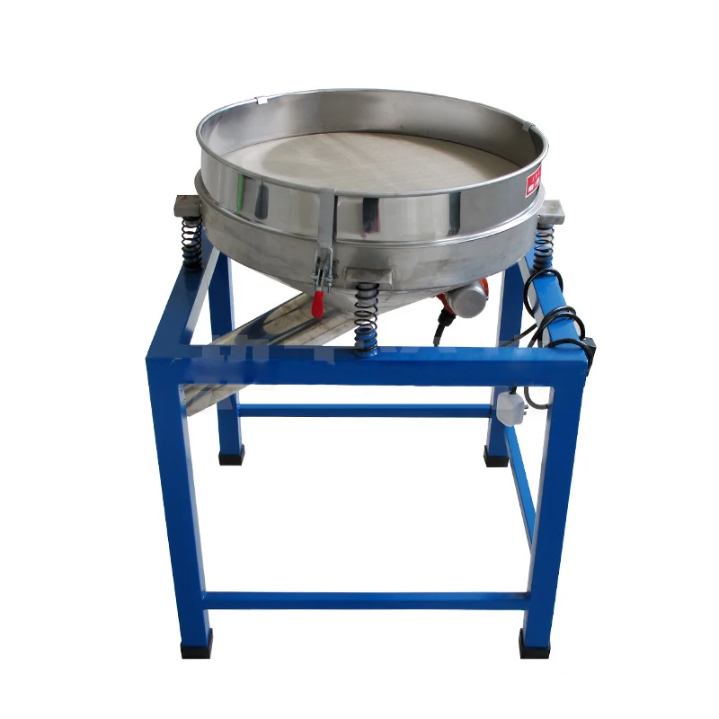 Portable flour vibrating sieve GY-X2 square linear vibrating sieve 300W small stainless steel vibrating sieve