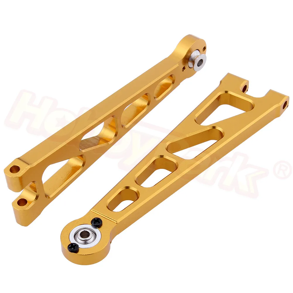 Aluminum Front Upper Suspension Arm (L/R) For 1:10 Electric Himoto E10XT E10XTL Katana Truggy Upgrade Parts 33601G