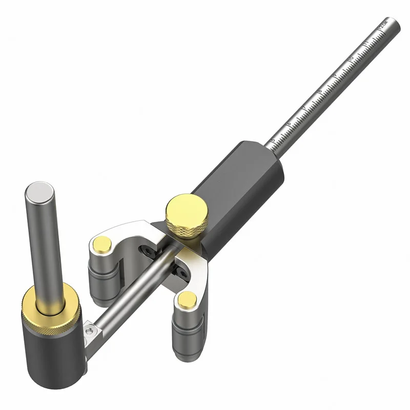 Woodworking Straight Line and Arc Dual-Purpose Scribe Parallel Line Drawer DIY Scribing Woodworking Tools
