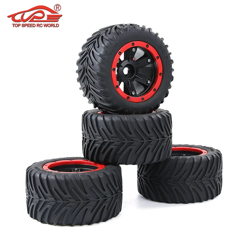 Off-road Tires Set for 1/8 HPI Racing Savage XL FLUX ROVAN TORLAND Monster Brushless Rc Car Toy Parts