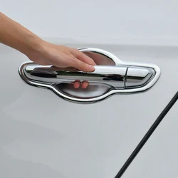 For Hyundai Solaris 2 door handle cover Chromium door bowl pull chrome car-styling decoration Exterior accessory 2017 2018