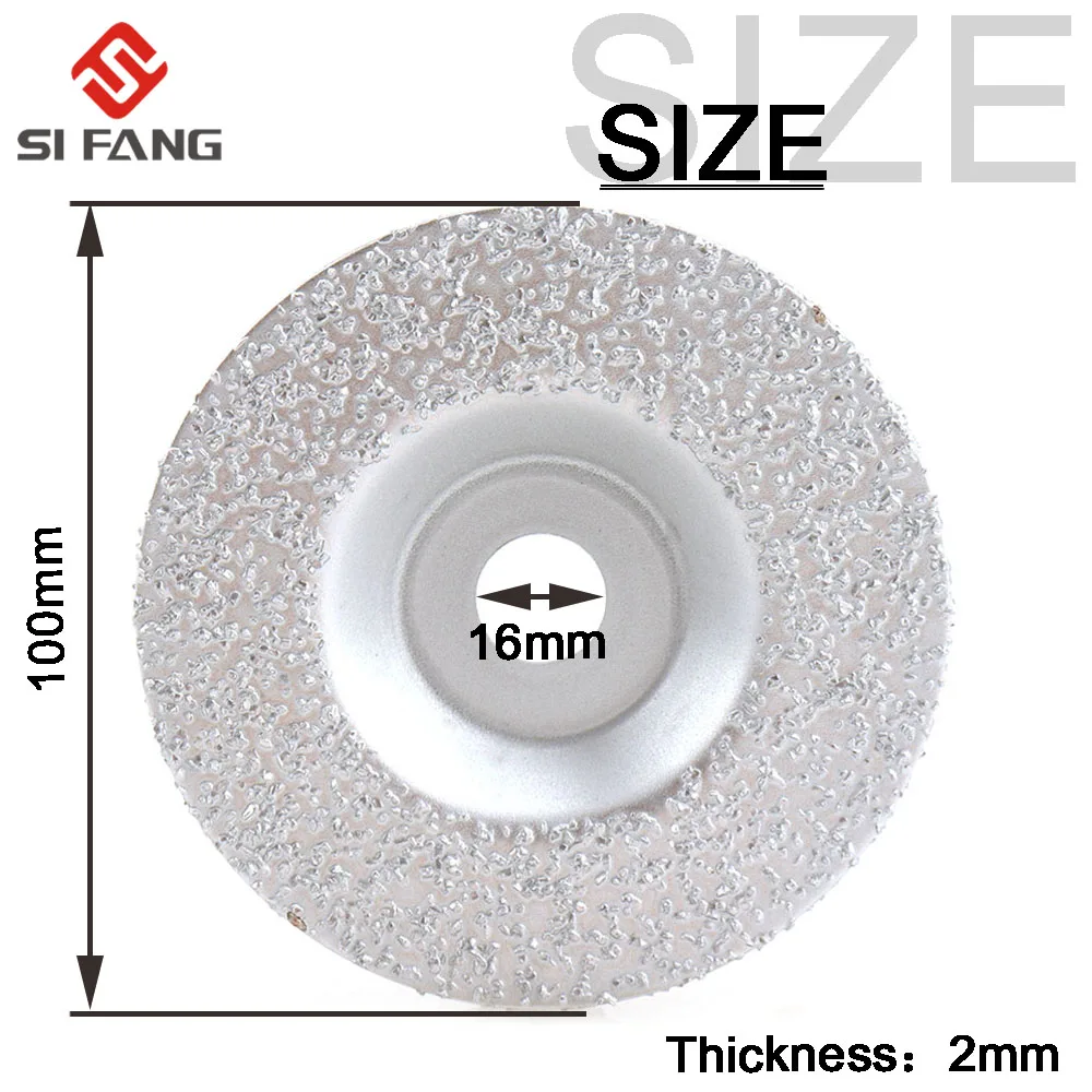 3pcs 100mm  Diamond  Grinding wheel  Suitable 4inch diamond grinding disc  for polishing stone, tire and rubber