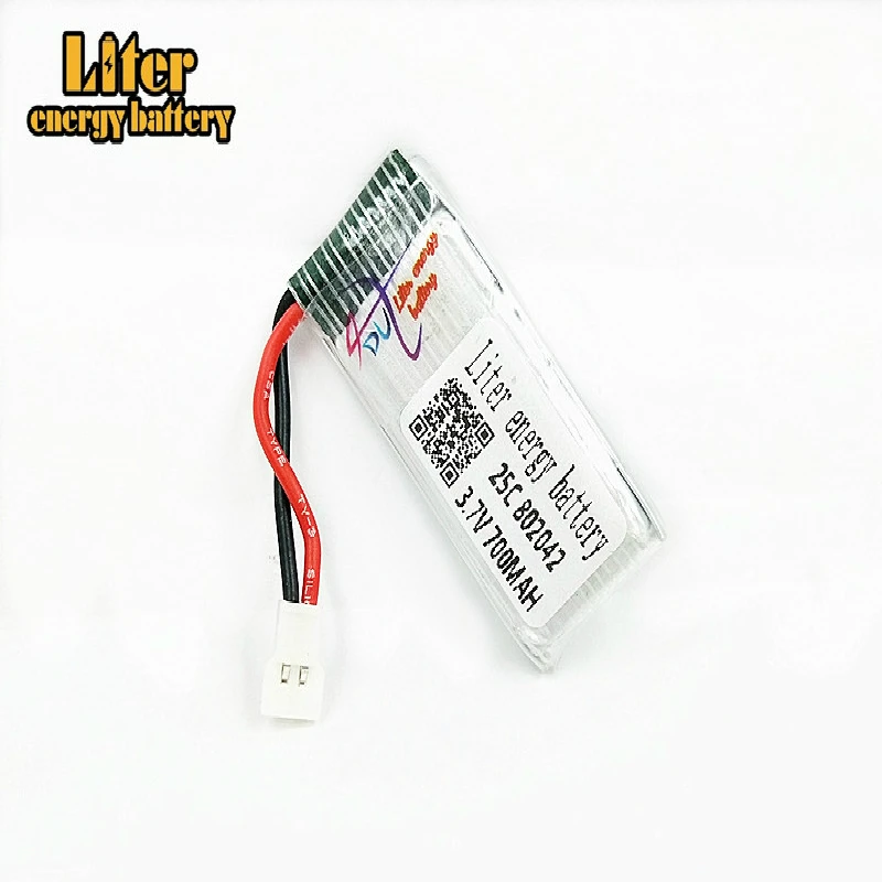 

20pcs/lot 3.7V 700mah You Di U816 U941A U927 WIFI818 107 385 lithium battery 3.7V 700mah 802042 25C