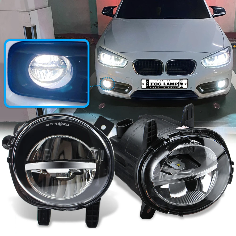 

LED fog lights with bulbs for BMW 3 Series F30 F35 2016-2018 front bumper lights 320i 420i 340i 440i 428i 435i 63177315559