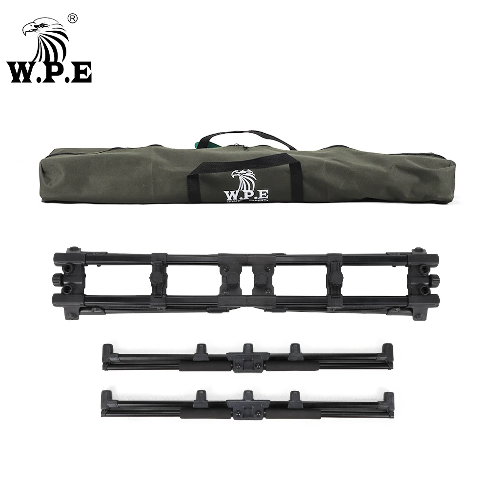 W.P.E Soporte plegable de aluminio resistente para cañas carpa - imagen 4