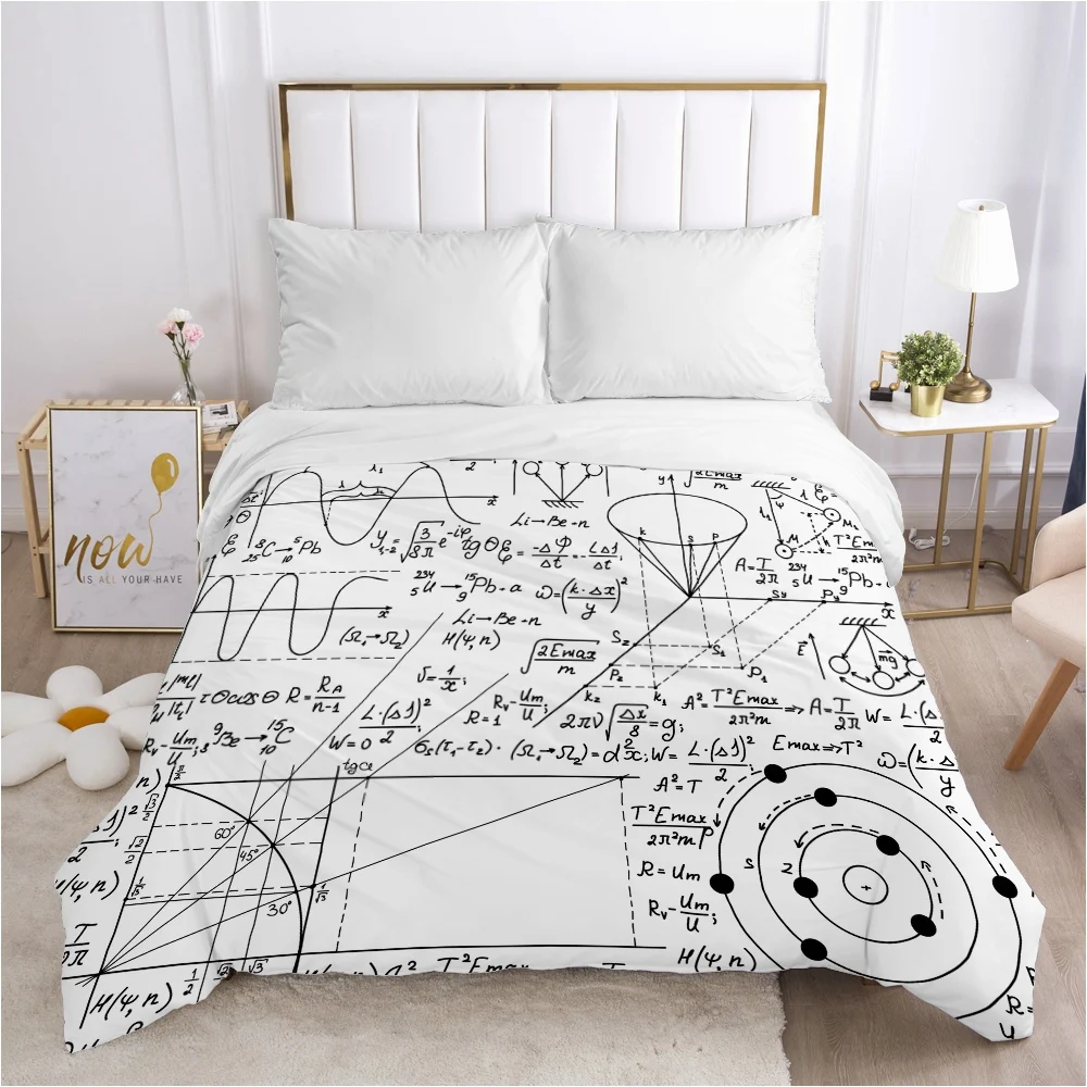 Geometry Duvet cover Quilt/Blanket/Comfortable Case Double King Bedding 140x200 240x220 200x200 for Home mathematics