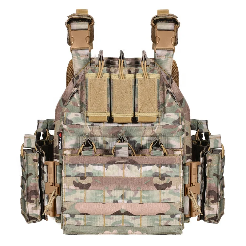 Quick Release Plate Vest In Stock Molle Chaleco Tactico Tactical Vest For Outdoor Shooting